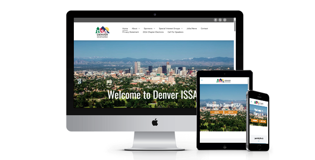 Denver Issa website design screenshot