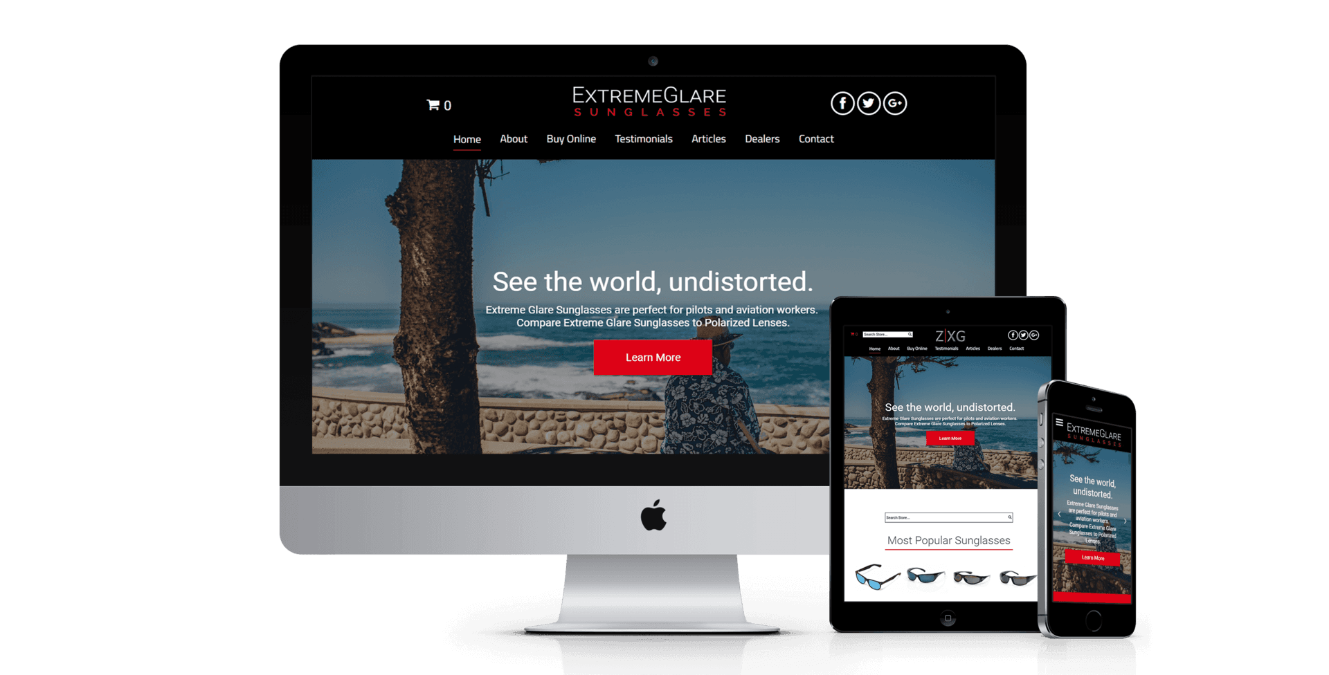 Z-XG website design screenshot