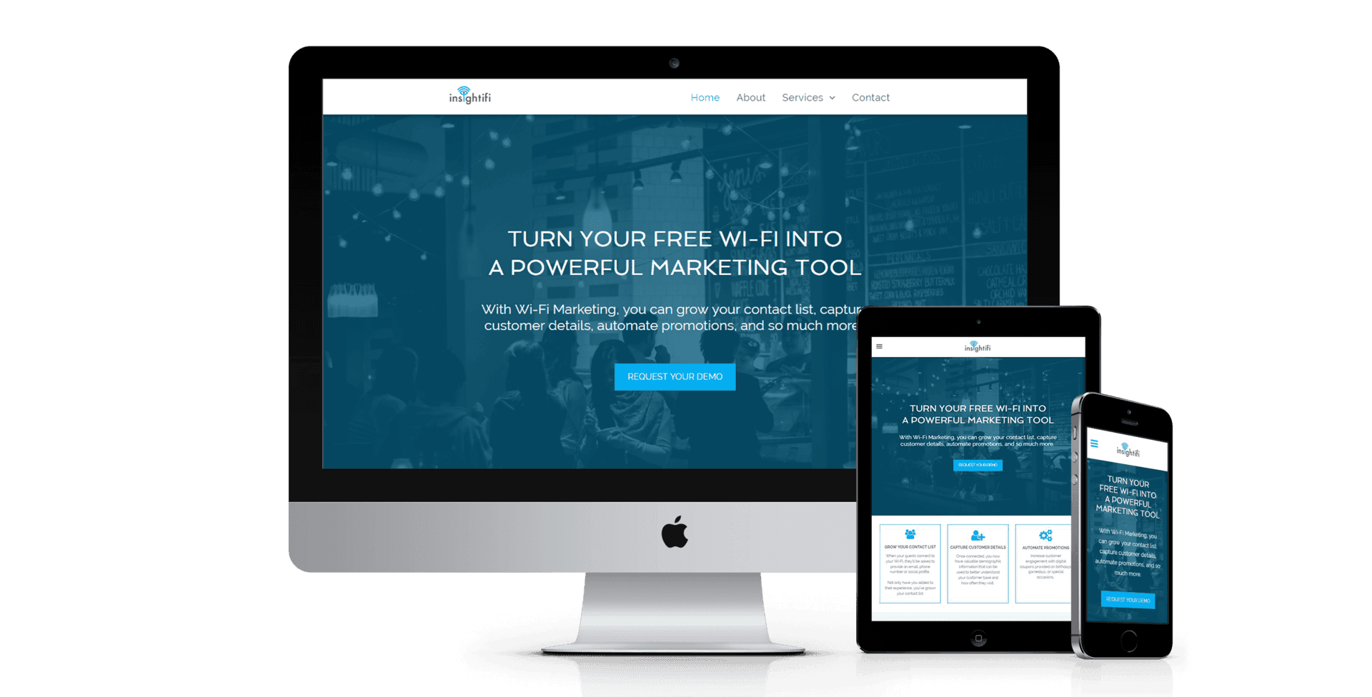Insightifi website design screenshot