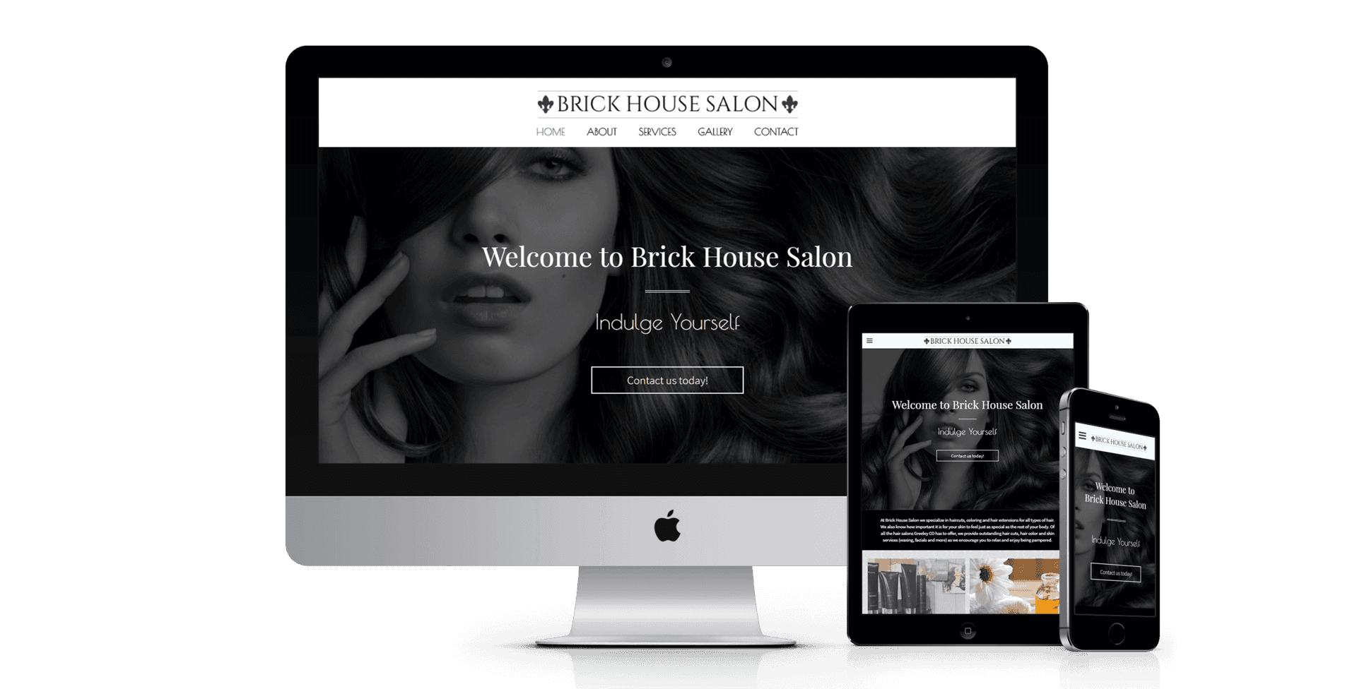 Beauty & Salons website design preview