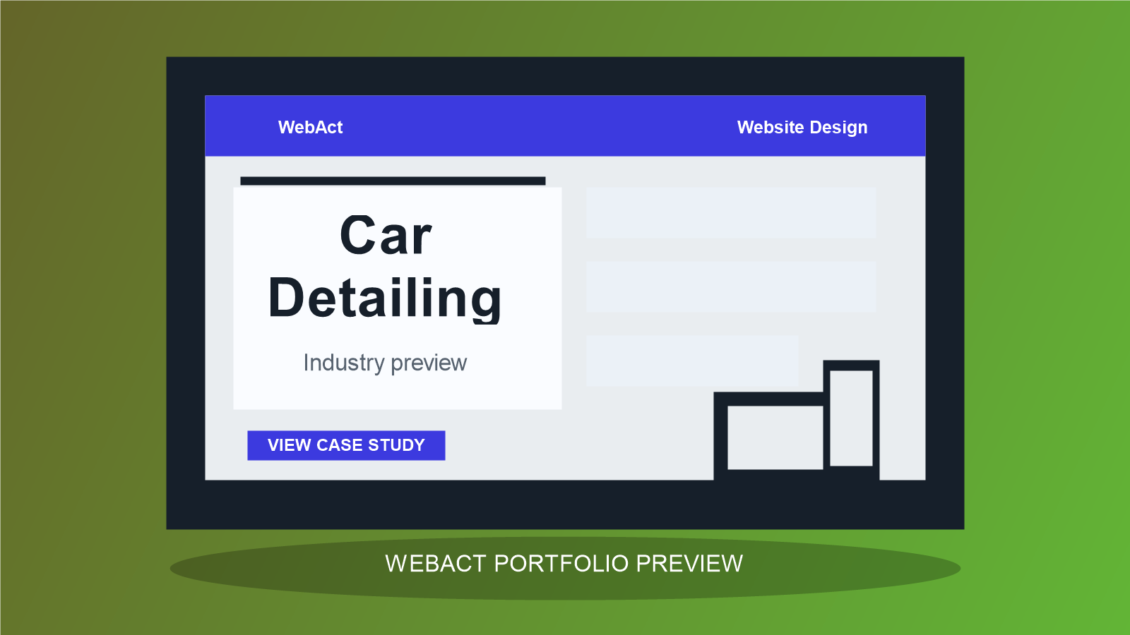 Car Detailing website design preview