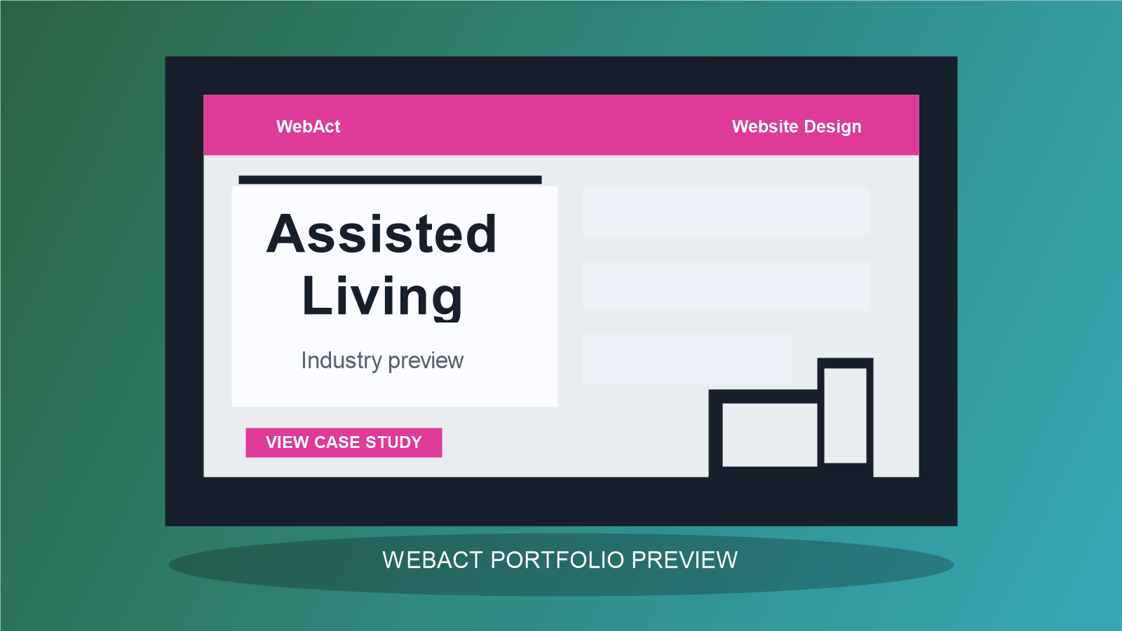 Assisted Living website design preview