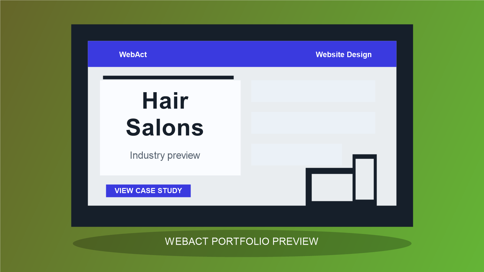 Hair Salons website design preview