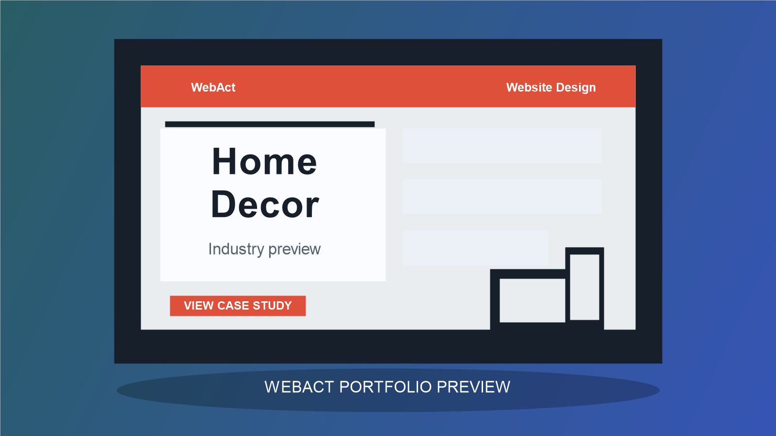 Home Decor website design preview