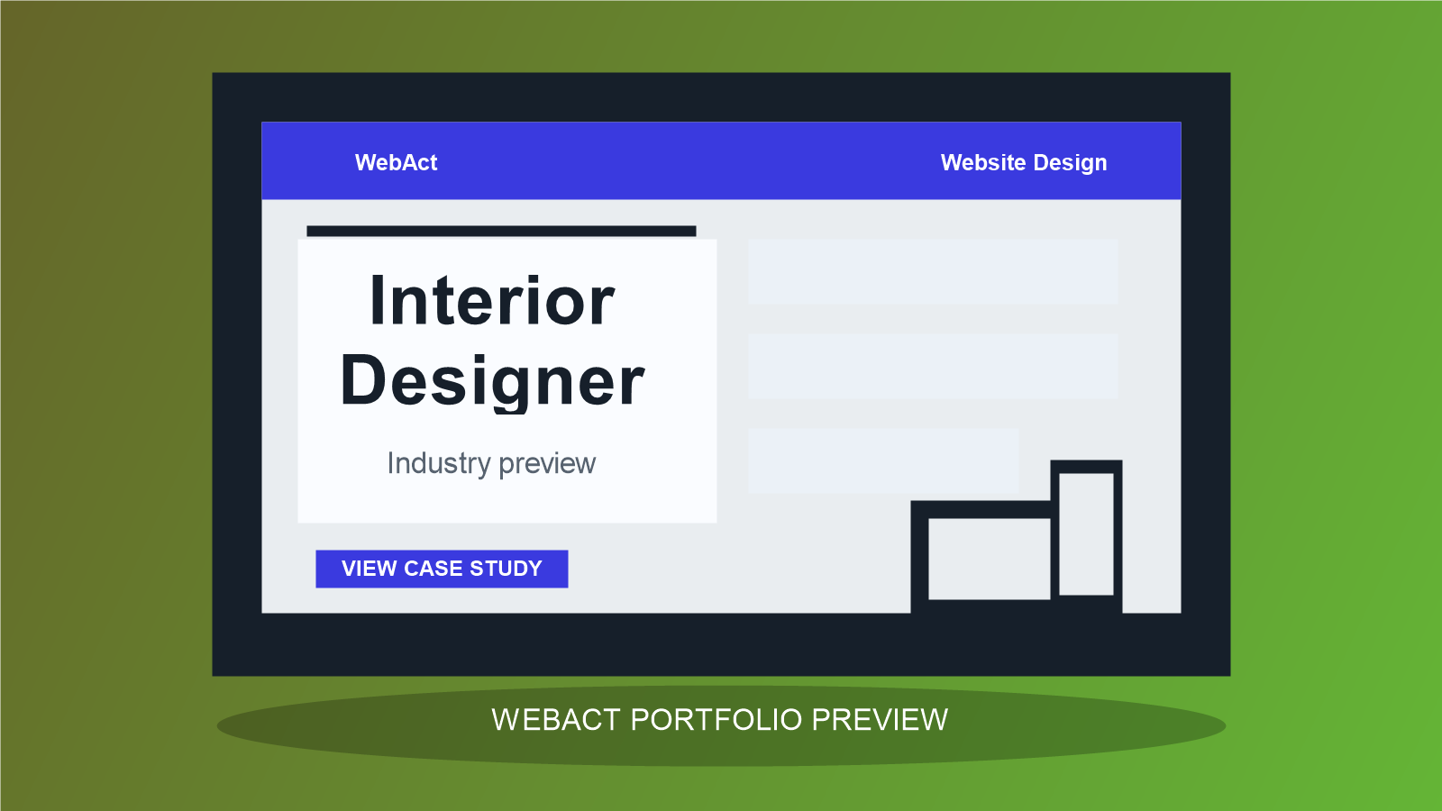 Interior Designers website design preview