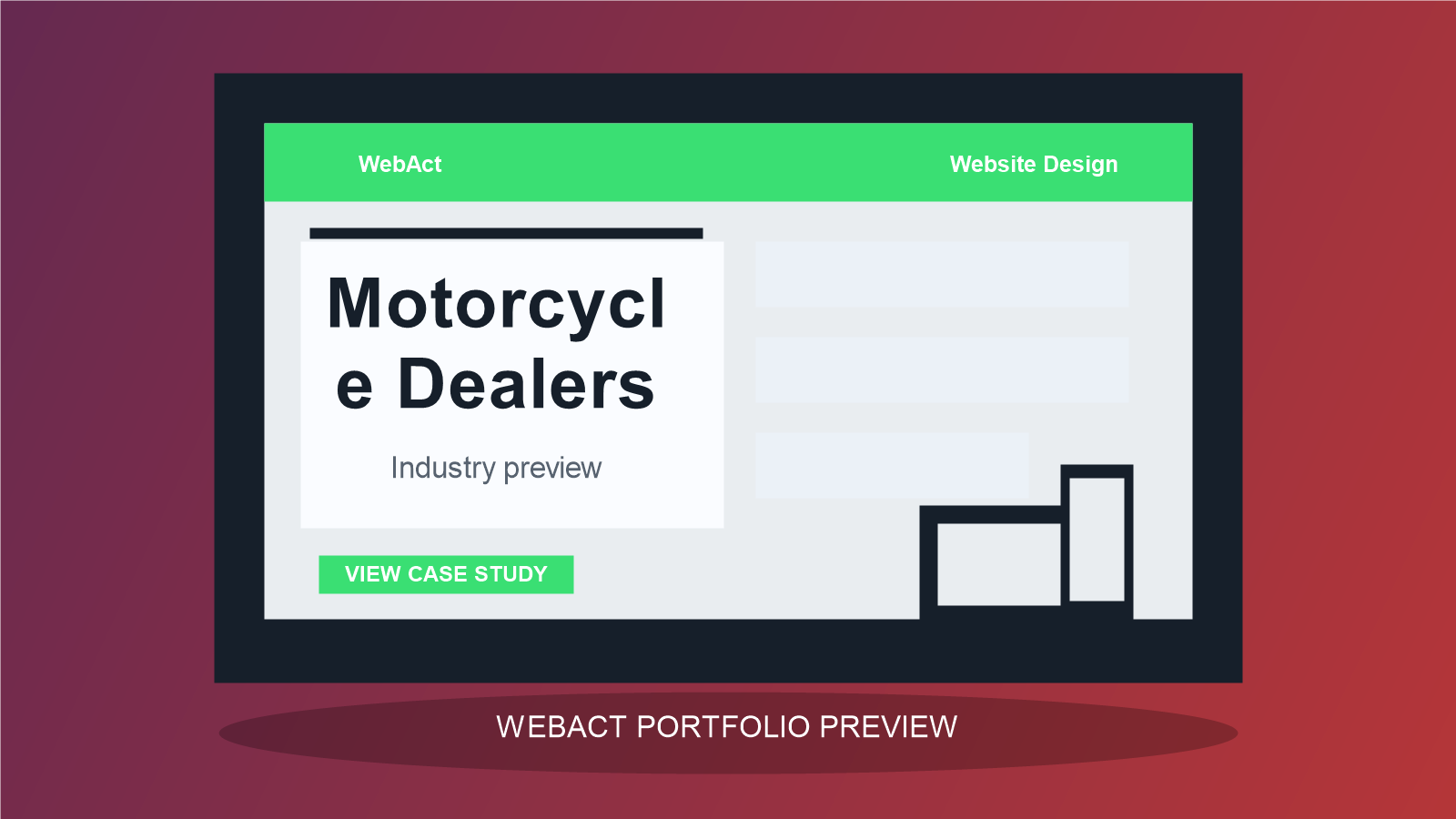 Motorcycle Dealers website design preview