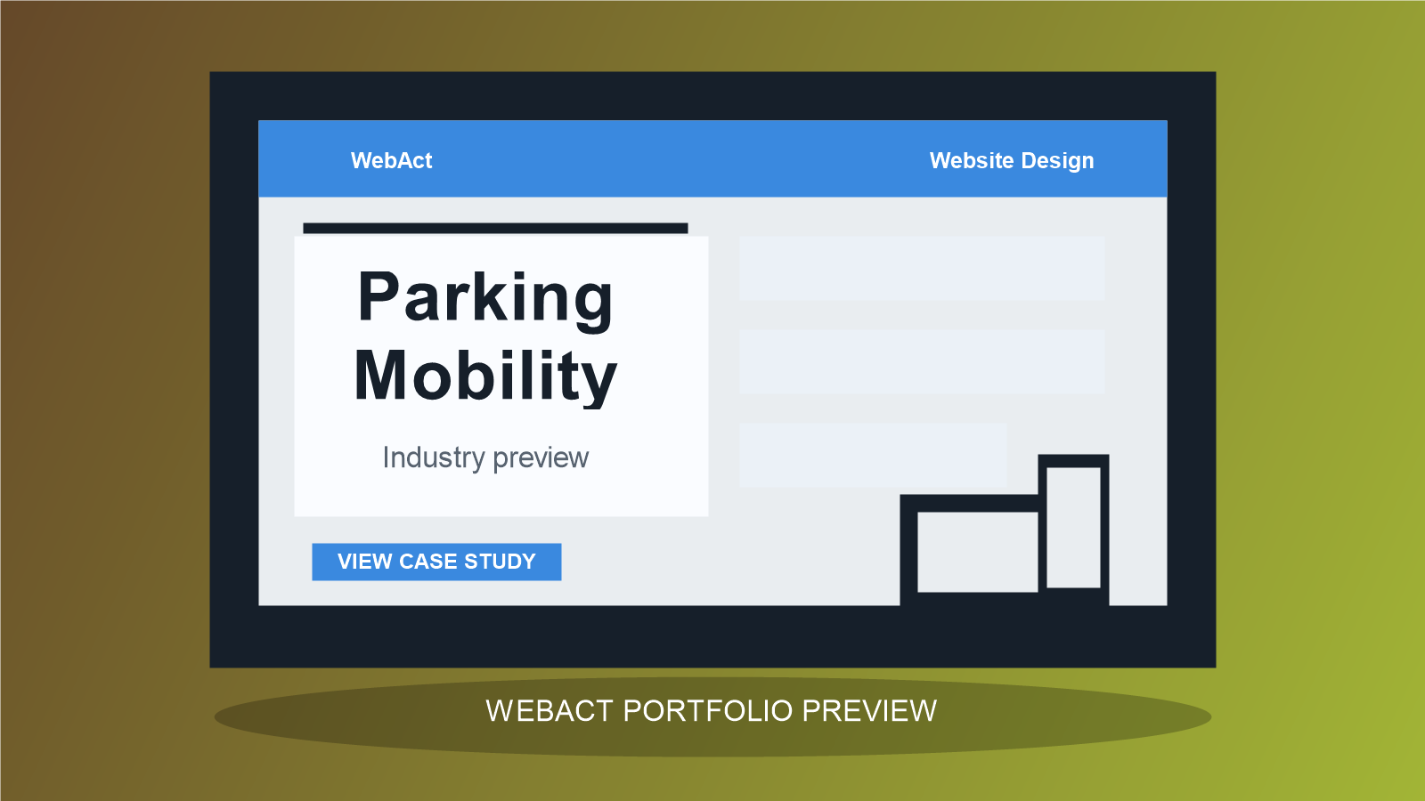 Parking & Mobility website design preview