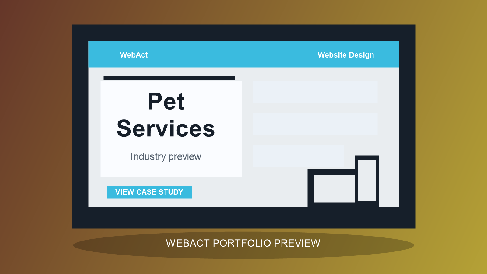 Pet Services website design preview