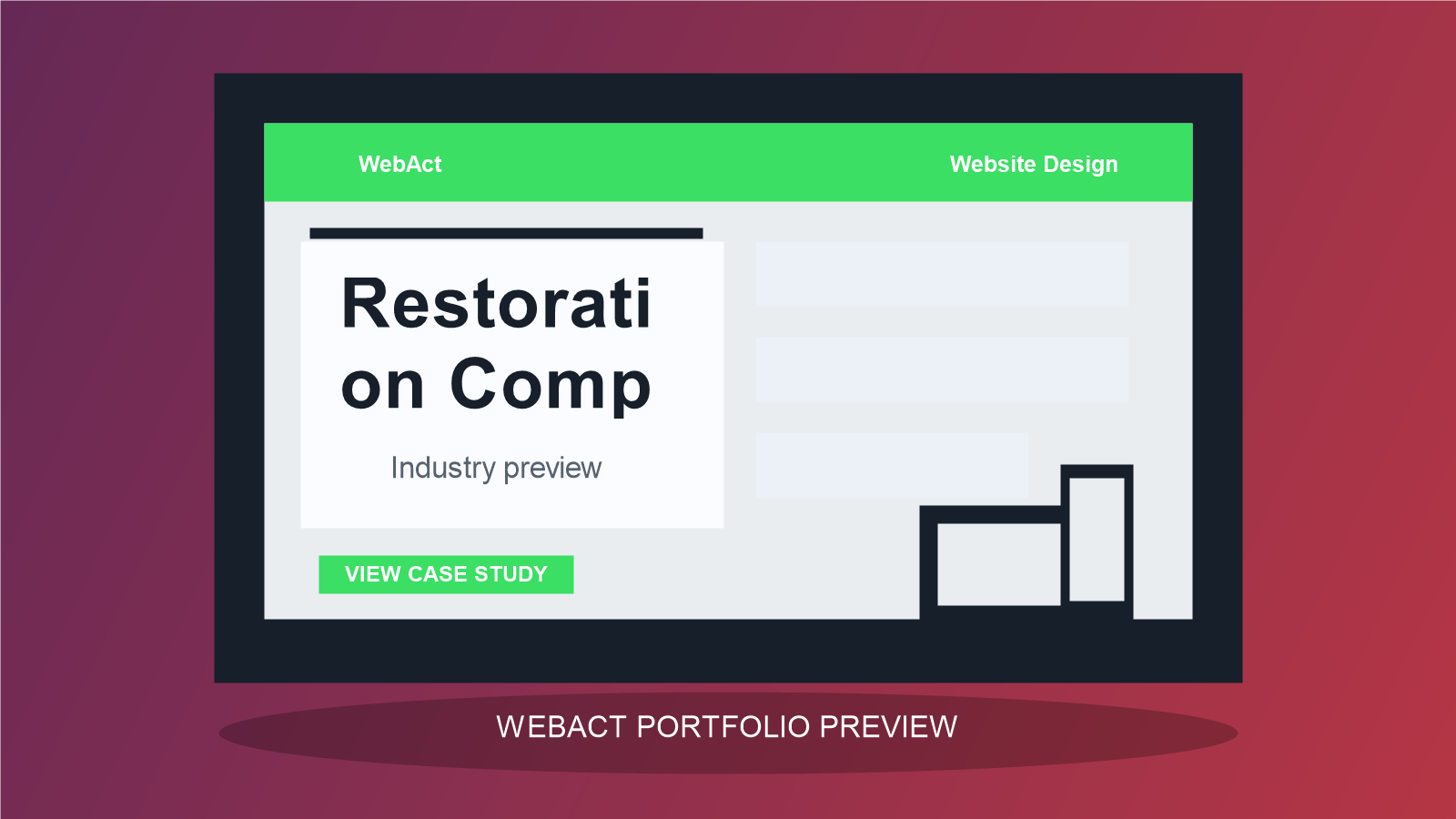 Restoration Companies website design preview