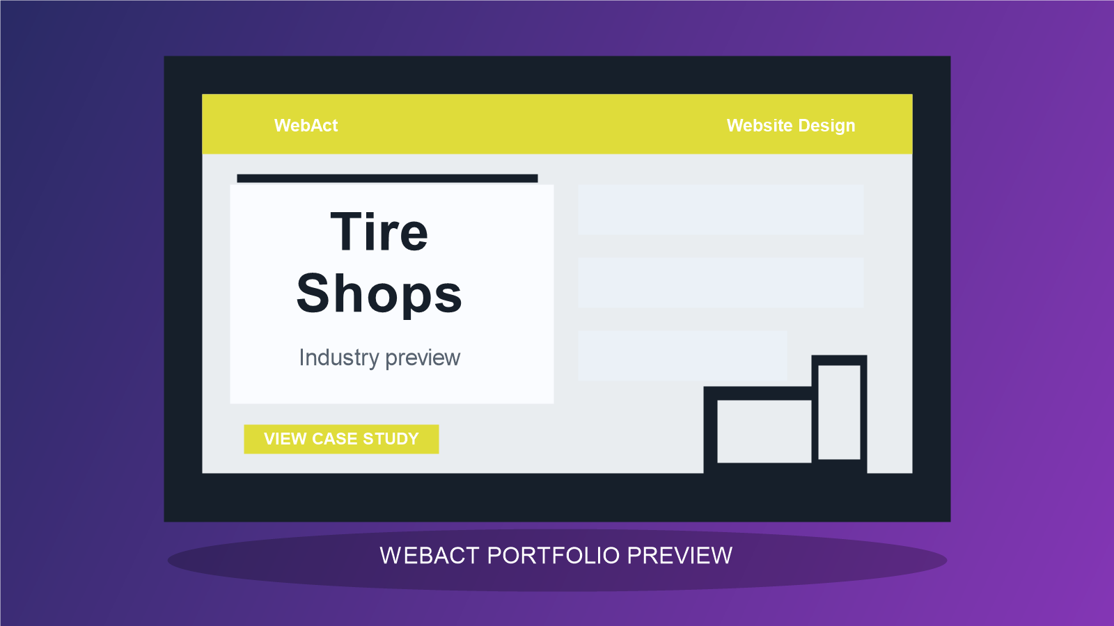 Tire Shops website design preview