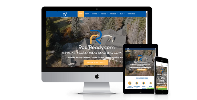 RoofReady roofing website preview